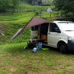 Tarp muntat